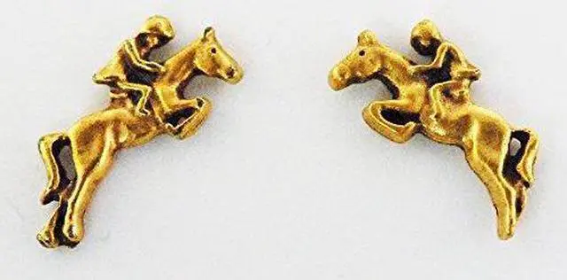 Main image of Finishing Touch Jumper Earrings - Russian Gold