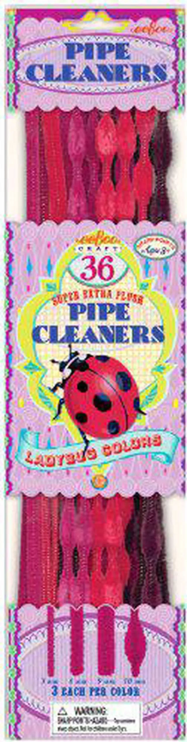 Main image of eeBoo Ladybug Red Pipe Cleaners Craft Kit
