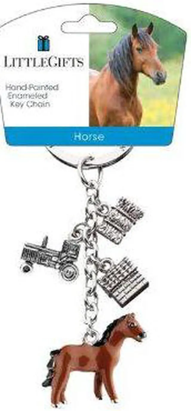 Main image of LittleGifts Key Chain, Horse Farm Animal