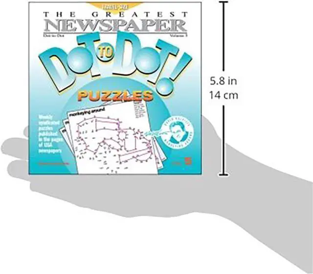 Alt view image 2 of 2 - The Greatest Newspaper Dot-to-Dot Puzzles, Vol. 5