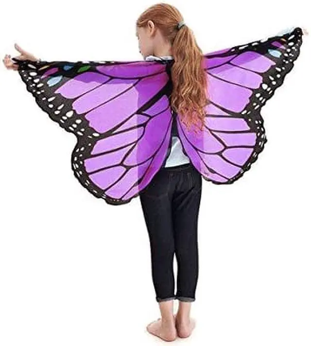 Alt view image 14 of 20 - Douglas Toys Dreamy Dress-ups Purple Monarch Butterfly Fabric Wings