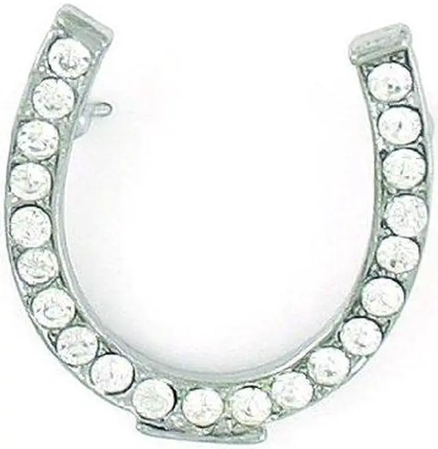 Main image of Finishing Touch Horseshoe Pin w/ Rhinestones