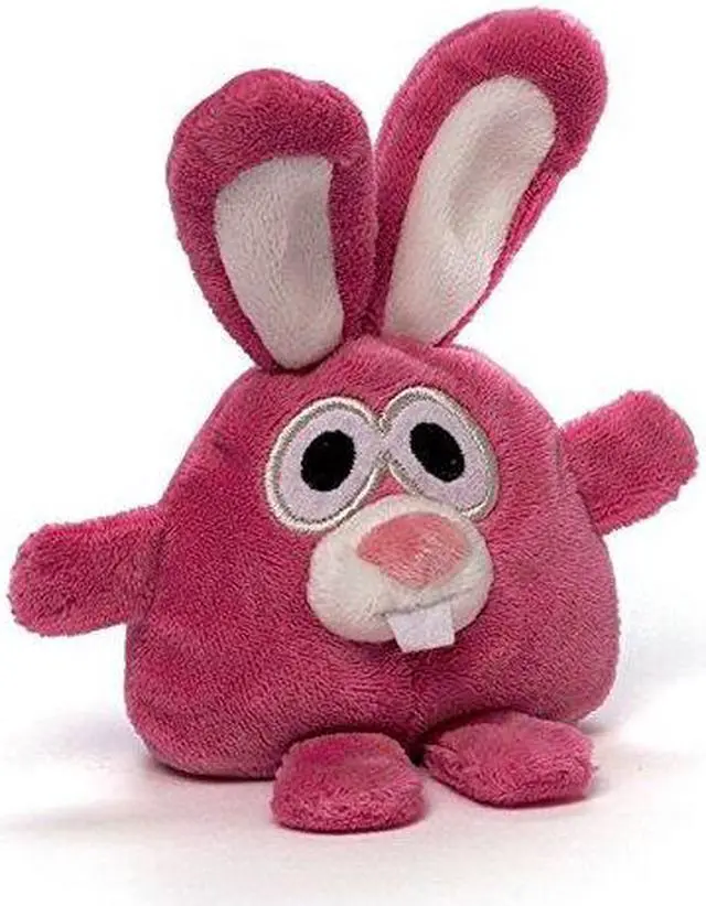 Main image of Gund Bon Bons Pink Mini Bunny Beanbag Plush Stuffed Animal, 3"