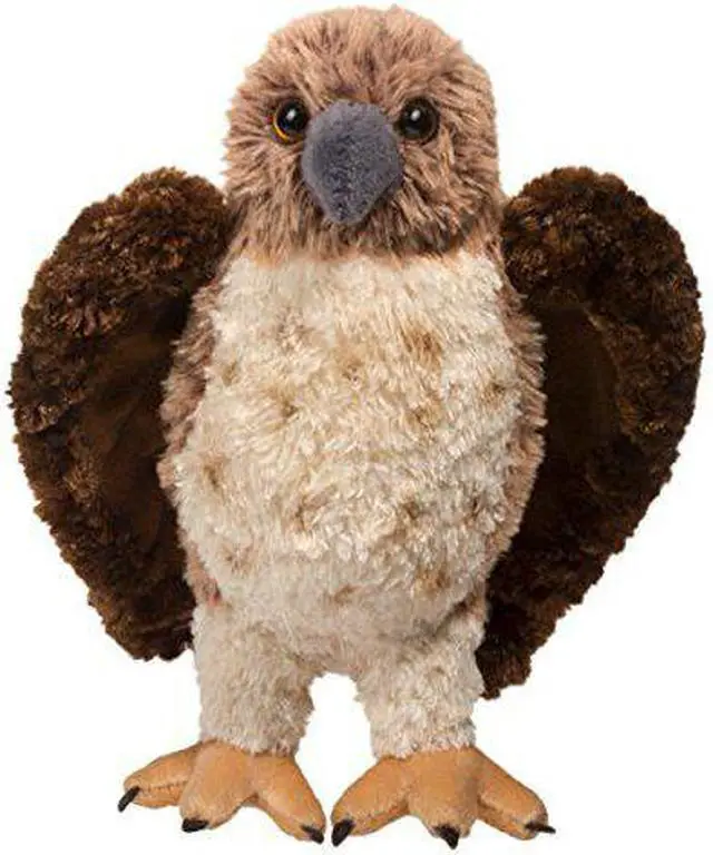 Alt view image 2 of 3 - Orion Red Tail Hawk 9 inch - Stuffed Animal by Douglas Cuddle Toys (3759)