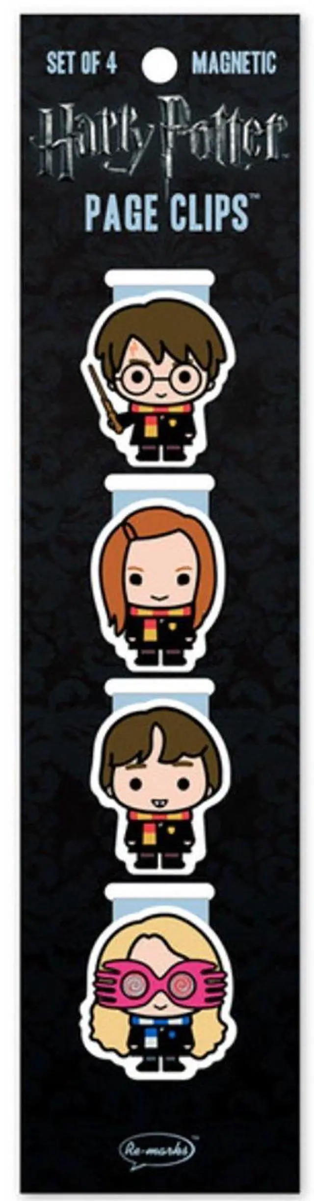 Main image of Re-marks Harry Potter Chibi Students Magnetic Page Clips