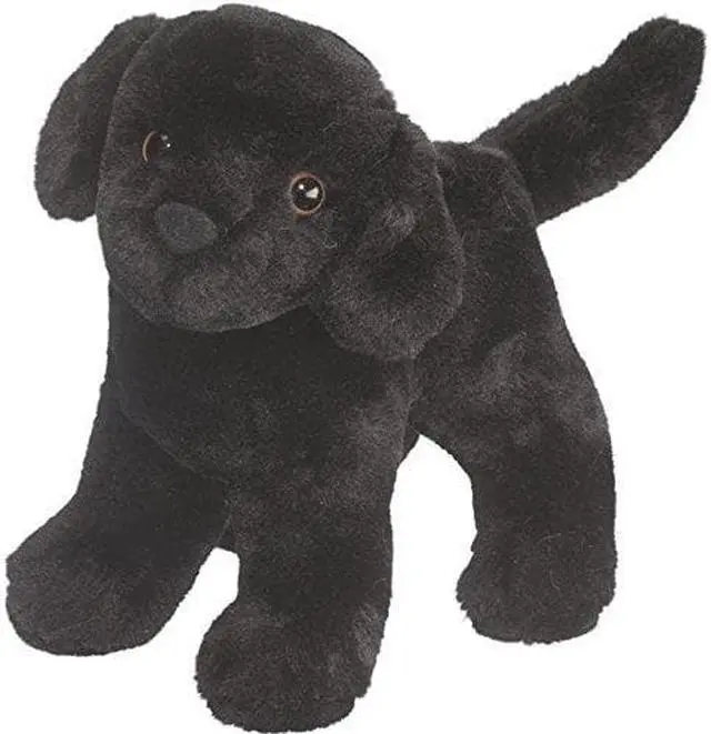 Alt view image 3 of 4 - Abraham Black Lab 7" by Douglas Cuddle Toys