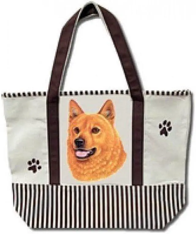 Main image of ES Pets 68575-129 Finnish Spitz Heavy Duty Canvas Tote Bag