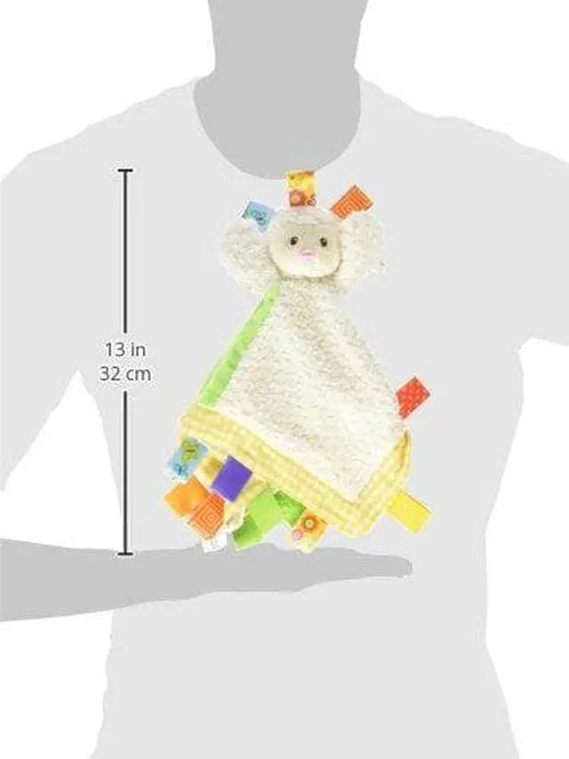 Alt view image 2 of 3 - Sherbet Lamb Blanket Taggies - Baby Stuffed Animal by Mary Meyer (40035)