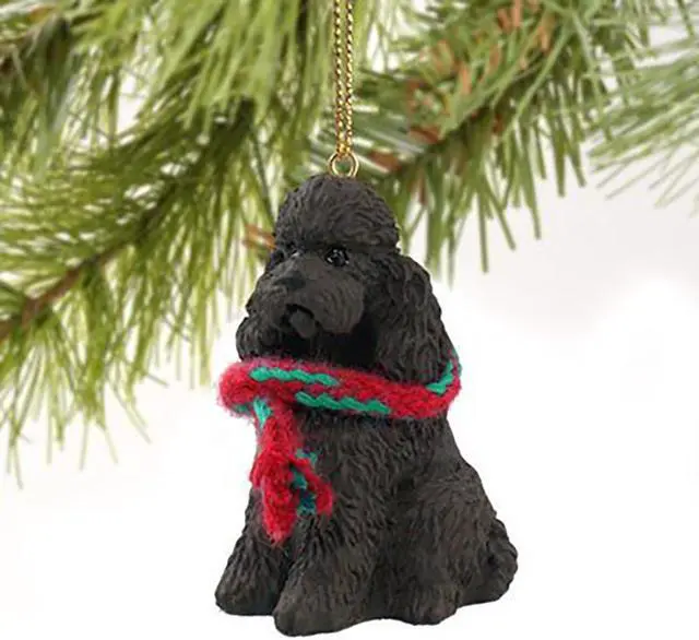 Main image of Conversation Concepts Poodle Sportcut Miniature Dog Ornament - Chocolate