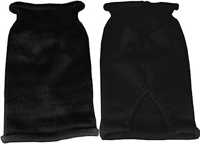 Main image of Mirage Pet Products Plain Knit Pet Sweater, XX-Large, Black