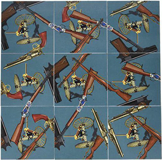 Main image of Scramble Squares Puzzle Historic Guns