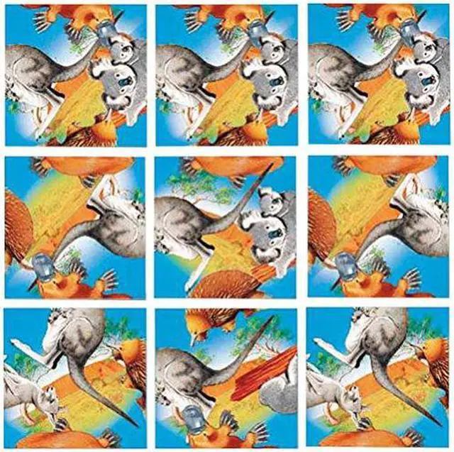 Main image of B Dazzle Australian Wildlife Scramble Squares 9 Piece Puzzle