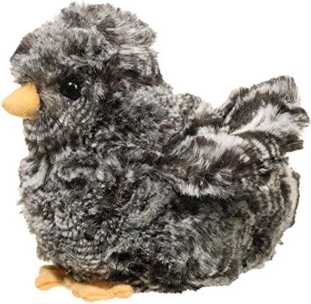 Alt view image 2 of 3 - Black Multi Chick 4 inch - Stuffed Animal by Douglas Cuddle Toys (1515)