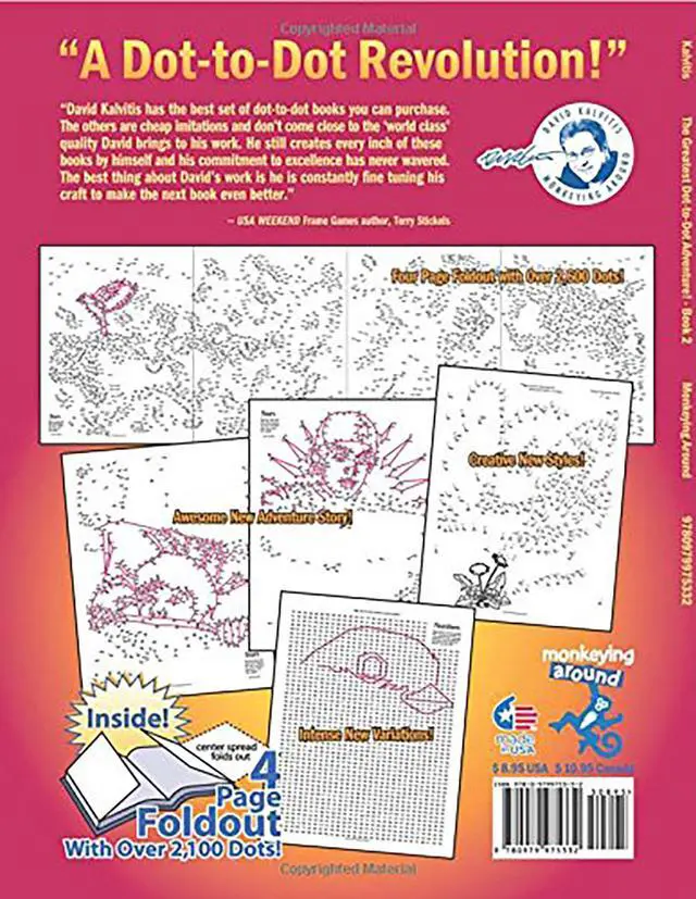 Alt view image 2 of 2 - The Greatest Dot-to-Dot Adventure: Book 2