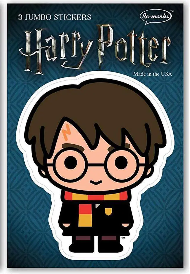 Main image of Re-marks Harry Potter Harry Big Sticker Sheet (3 Sheets)