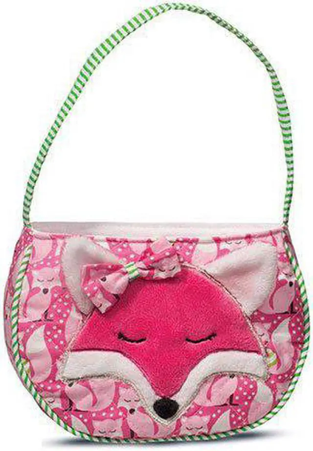 Main image of Reba Fox Purse Plush Tote by Douglas Cuddle Toys, 7"