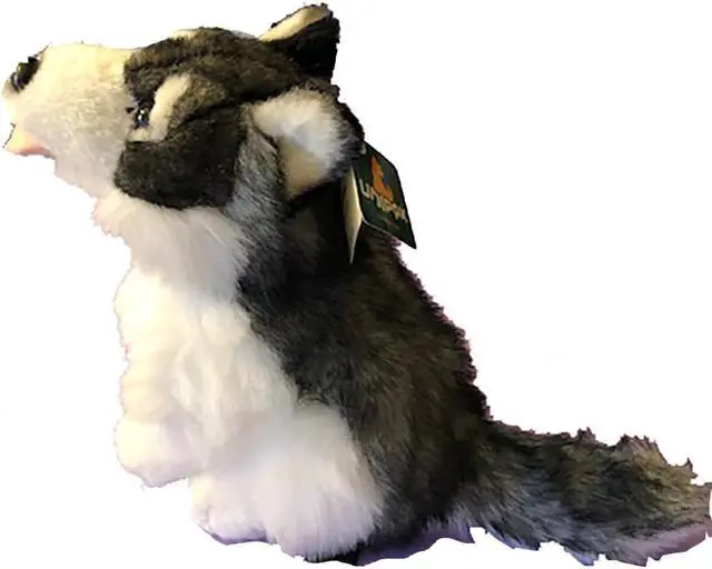 Alt view image 3 of 4 - Unipak Doug the Sitting Husky Stuffed Animal Plush 10"