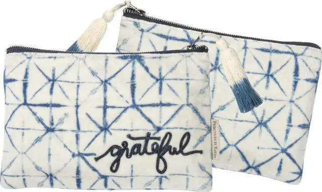 Main image of Primitives by Kathy Zipper Pouch - Grateful