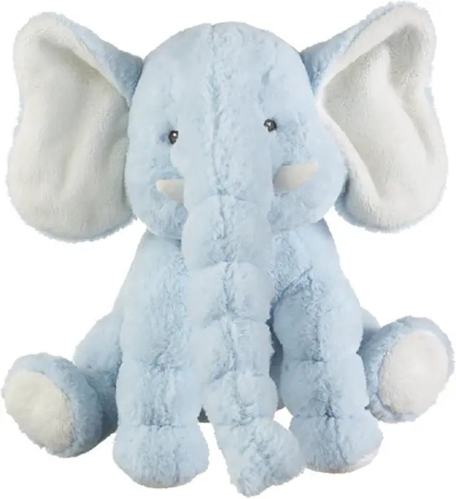 Main image of Baby Ganz 14" Blue Jellybean Elephant Stuffed Toy