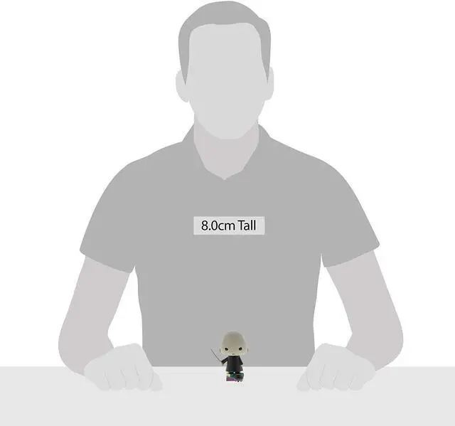 Alt view image 3 of 7 - Harry Potter Little Charms Voldemort 3.25" Figurine, Series 2