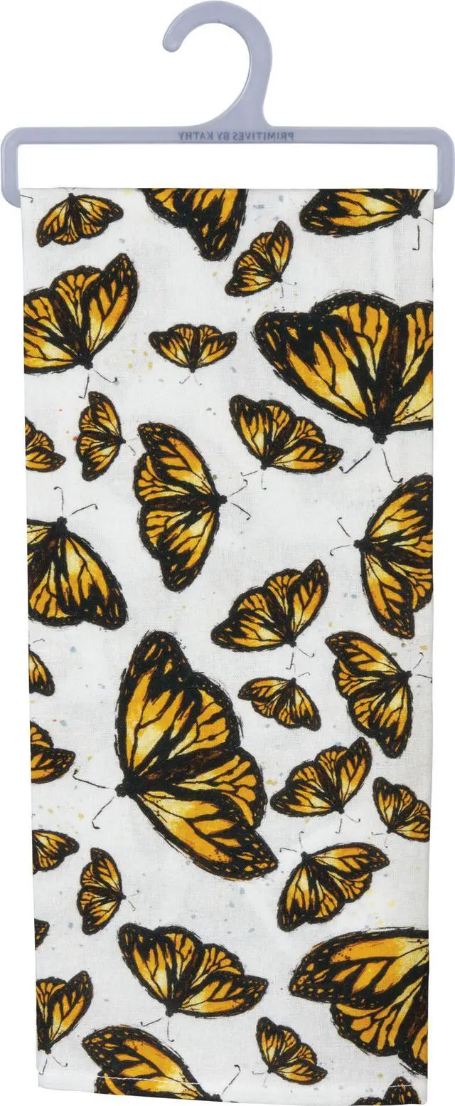 Alt view image 3 of 3 - Primitives by Kathy Kitchen Dish Towel - Be Your Own Kind Of Beautiful