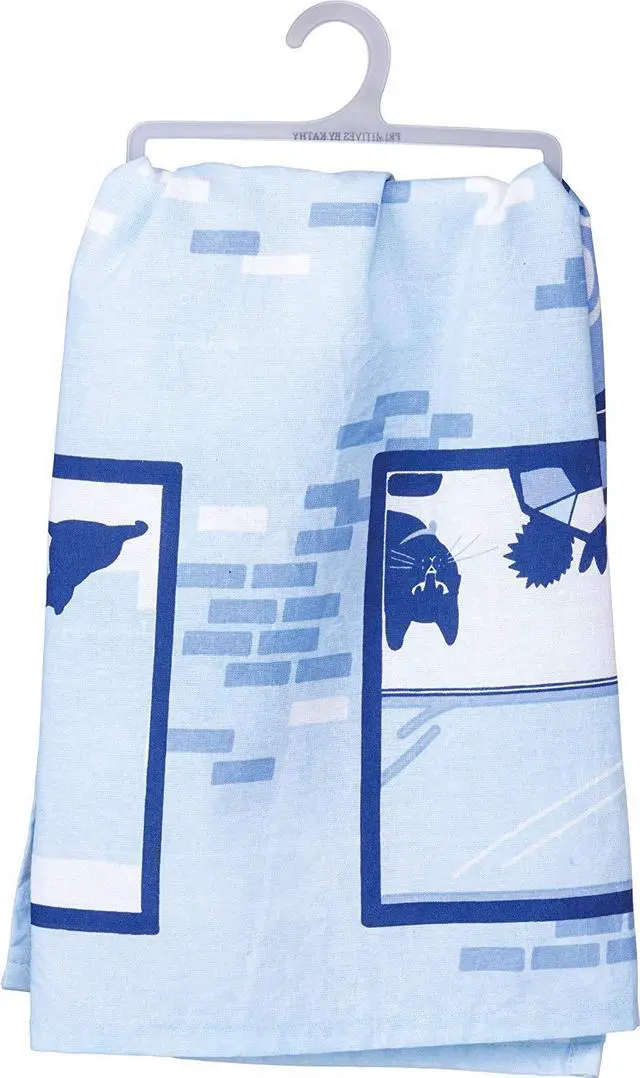 Alt view image 3 of 3 - Primitives by Kathy Kitchen Towel - I Can't Adult Today Dish Towel Cotton