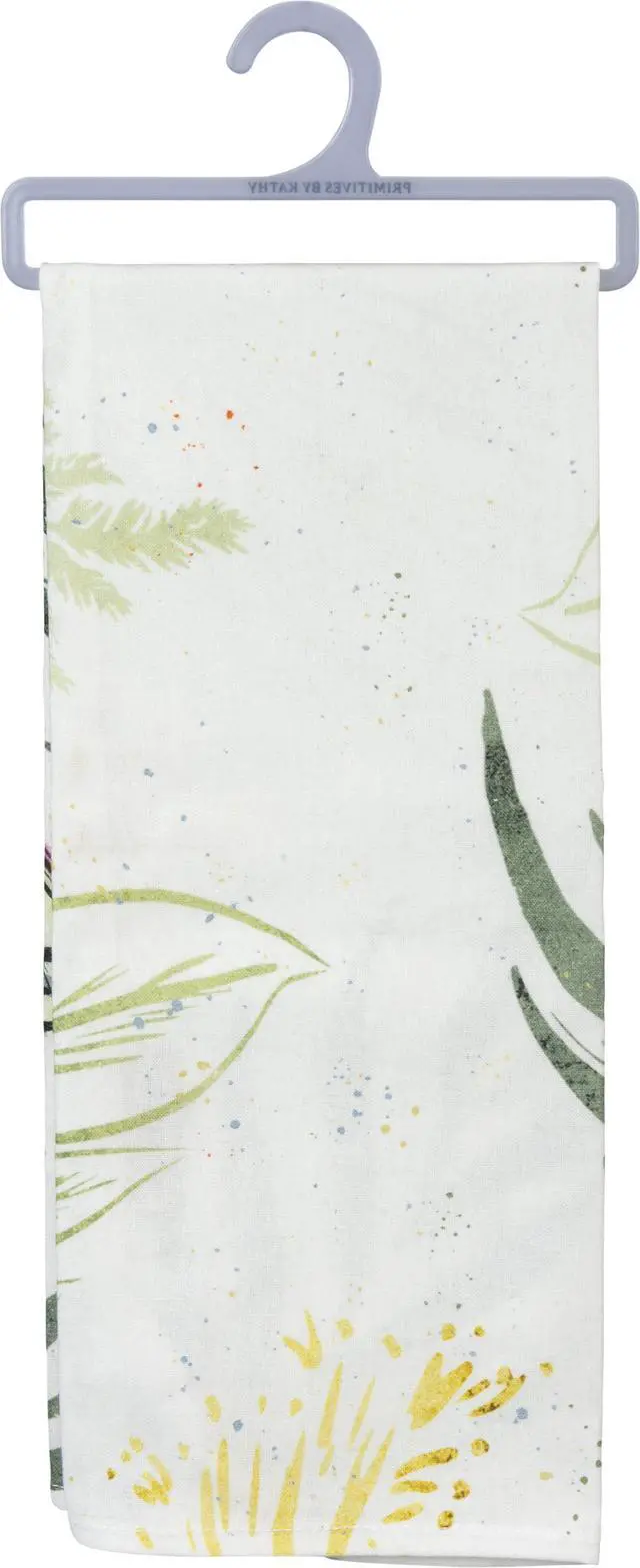 Alt view image 3 of 3 - Primitives by Kathy 105260 Choose Joy Cotton Dish Towel, 28-Inch