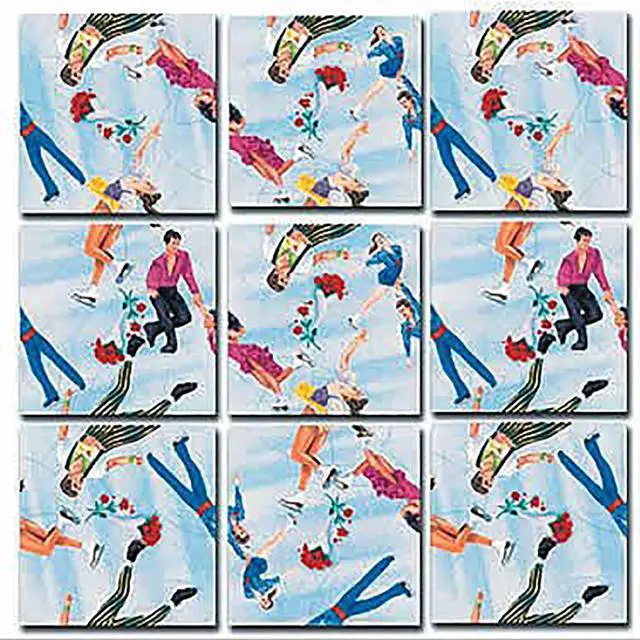 Main image of B Dazzle Scramble Squares: Figure Skating (9 pieces)