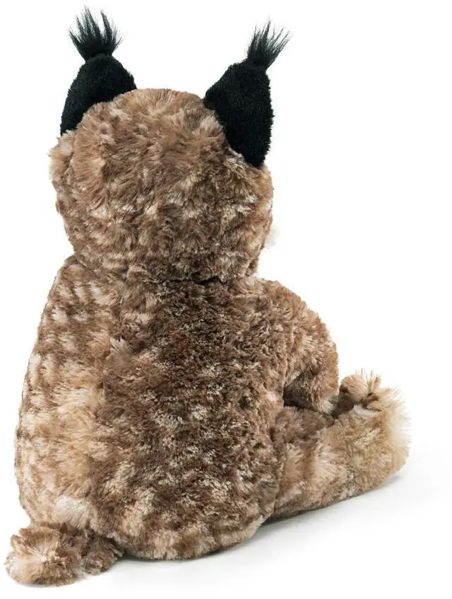 Alt view image 2 of 3 - Folkmanis Bobcat Kitten Hand Puppet, 10"