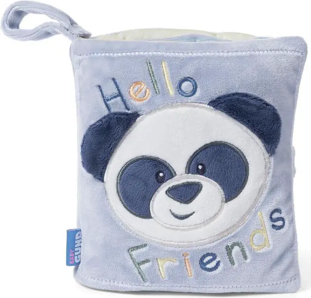 Alt view image 2 of 4 - GUND Baby Toothpick Panda, Llama, Fox, & Mouse Soft Book, 8 Inches