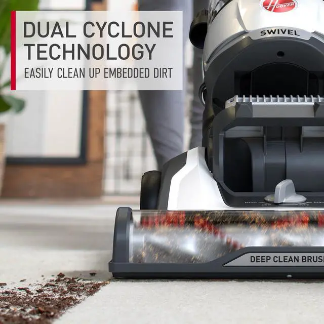 Alt view image 2 of 8 - NEW HOOVER Power Drive Swivel XL Vacuum Cleaner with MAXLife HEPA Media, UH75100