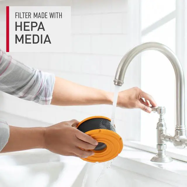 Alt view image 7 of 8 - NEW HOOVER Power Drive Swivel XL Vacuum Cleaner with MAXLife HEPA Media, UH75100