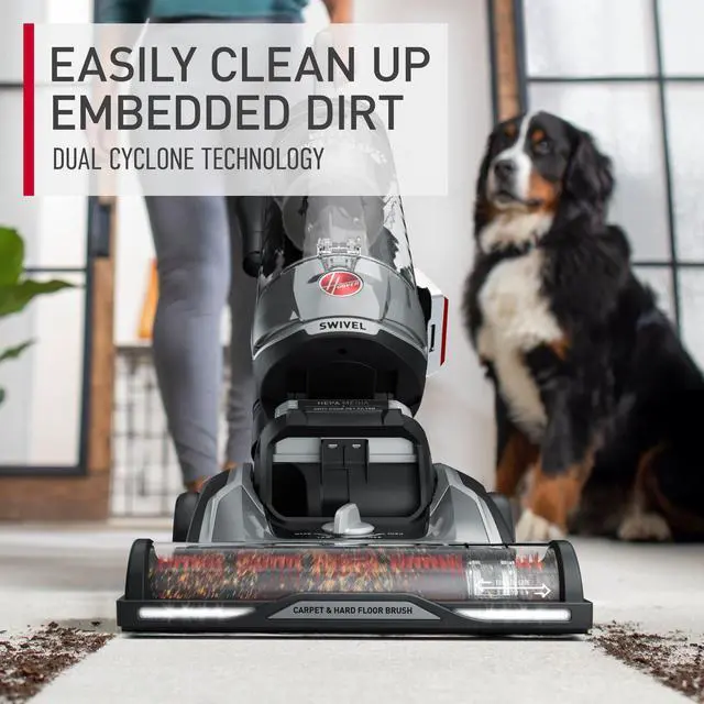 Alt view image 4 of 7 - NEW HOOVER MAXLife High Performance Swivel XL Pet Vacuum w/ HEPA Media, UH75250