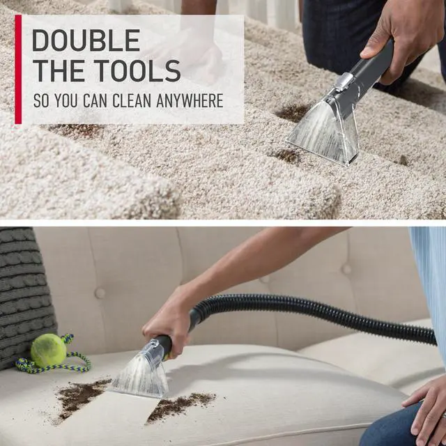 Alt view image 6 of 13 - NEW HOOVER DualSpin Pet Carpet Cleaner, FH54020