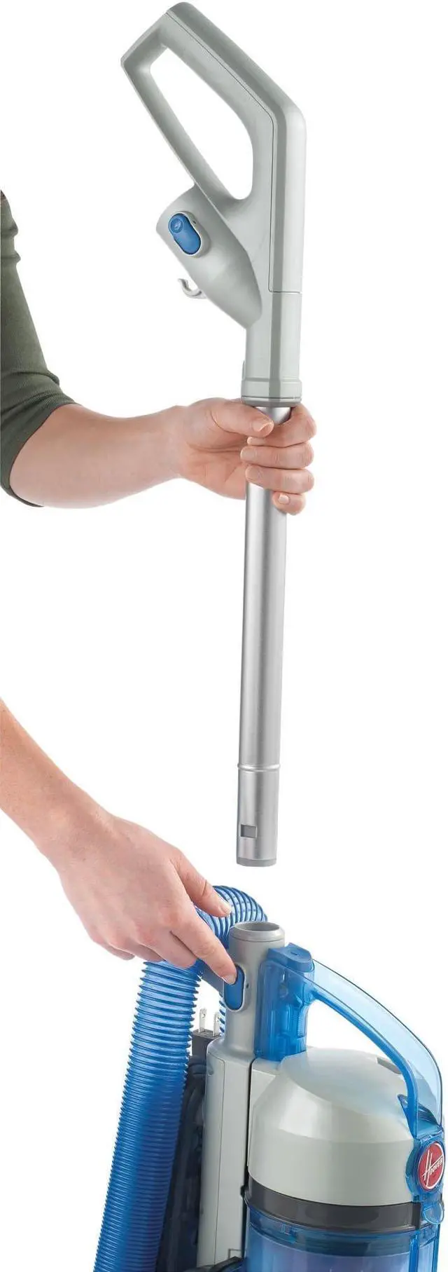Alt view image 4 of 17 - Hoover Sprint QuickVac Bagless Upright Vacuum Cleaner, UH20040
