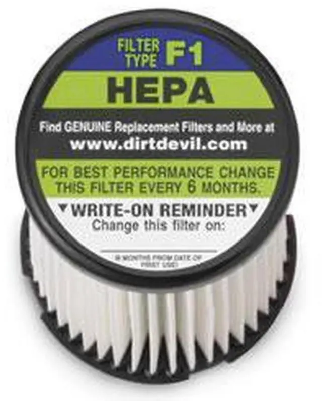 Alt view image 3 of 4 - NEW DIRT DEVIL F1 HEPA Filter, 3JC0280000