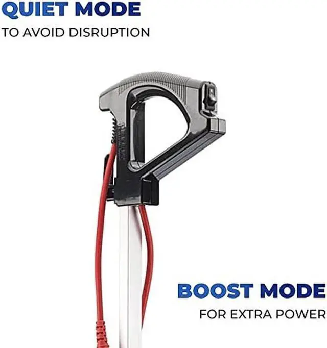 Alt view image 5 of 5 - 8 Pound Upright Vacuum, MEETS LEED REQUIREMENTS, Endurolife "V" BELT!
40' Power Cord connectd to the Pigtail Cord Using a Cord Clamp. Easy-Use Carry Handle Allowing For Easy Transport!!!!