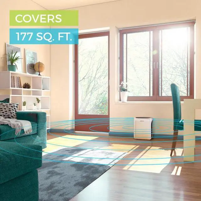 Alt view image 5 of 6 - NEW ORECK Air Response Air Purifier - Small