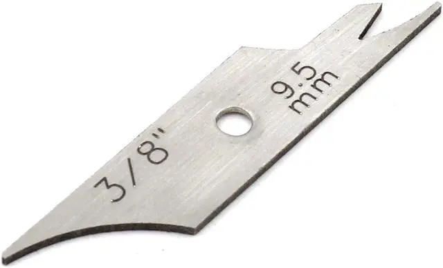 Alt view image 4 of 6 - Fillet Welding Inspection Gauge Throat Dimension & Weld Leg Size 10pcs Gage Key