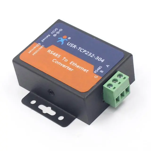 Alt view image 5 of 7 - USR-TCP232-304 Serial RS485 to TCP/IP Ethernet Server Converter Module with Built-in Webpage DHCP/DNS Supported