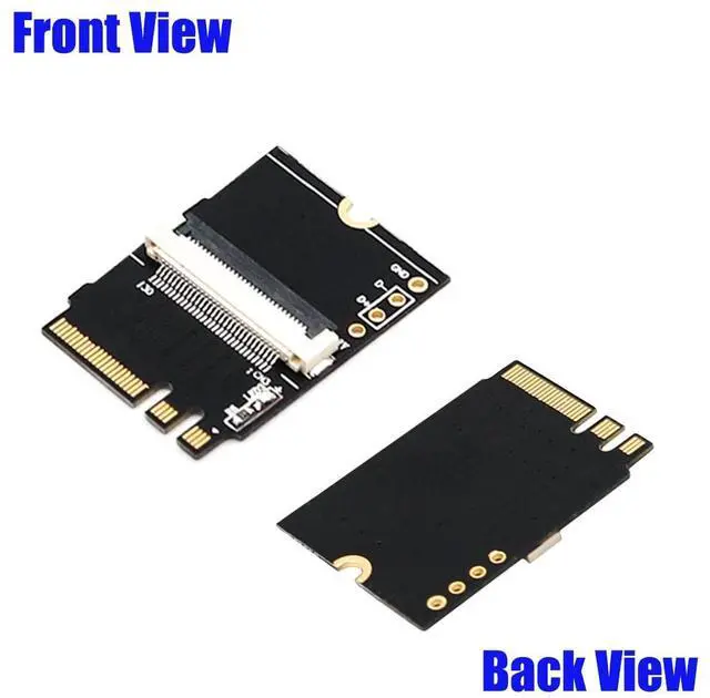 Alt view image 5 of 6 - M.2 NGFF Key A/E/A+E to Mini PCI-E Adapter FPC Cable WiFi Wireless Adpater Supports Half-size Full-size Mini PCI-E Network Card