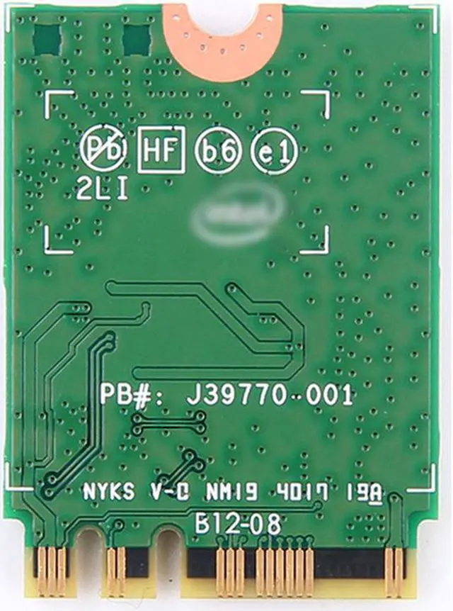 Alt view image 2 of 5 - Wireless-AC Intel 9260 9260NGW Adapter For M.2 Key E NGFF Wifi Network Card 9260AC, Wi-Fi + Bluetooth 5.0, Up to 1730Mbps-5G, 300Mbps-2.4G, Dual Band, IEEE 802.11ac, MU-MIMO, Windows 10 for Laptop PC