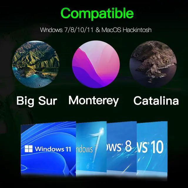 Alt view image 2 of 7 - Fenvi FV-HB1200 Desktop Wireless-AC Dual Band 1200Mbps PCIE Wifi Card,support Hackintosh Wi-Fi Adapter, Bluetooth 4.0, Windows 7/10/11,compatible with mac OS Big Sur/Monterey/Catalina,Airdrop,Handoff