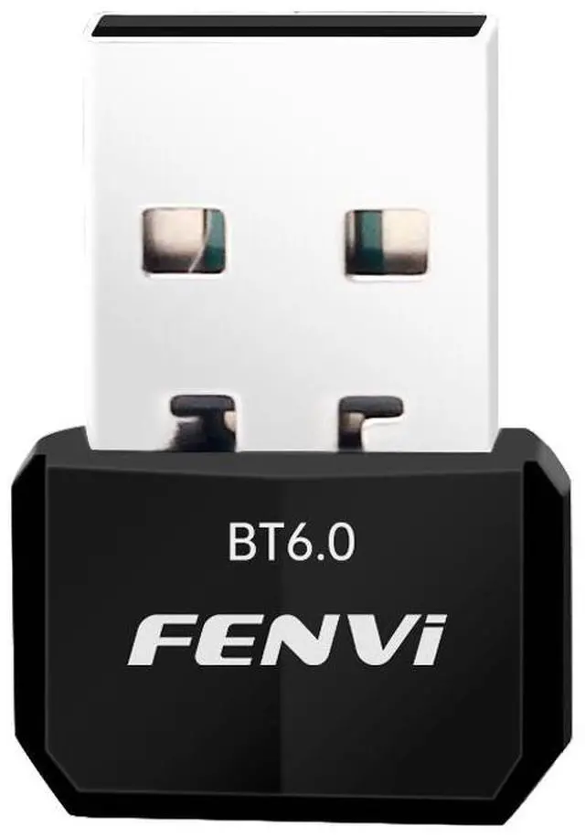 fenvi Bluetooth 6.0 USB Adapter for PC, Plug and Play for Windows 8.1/10/11,Long Range Receiver Wireless Transmitter Bluetooth Dongle for PC Laptop,Support Speaker,Headset,Mouse, Keyboard,Printer