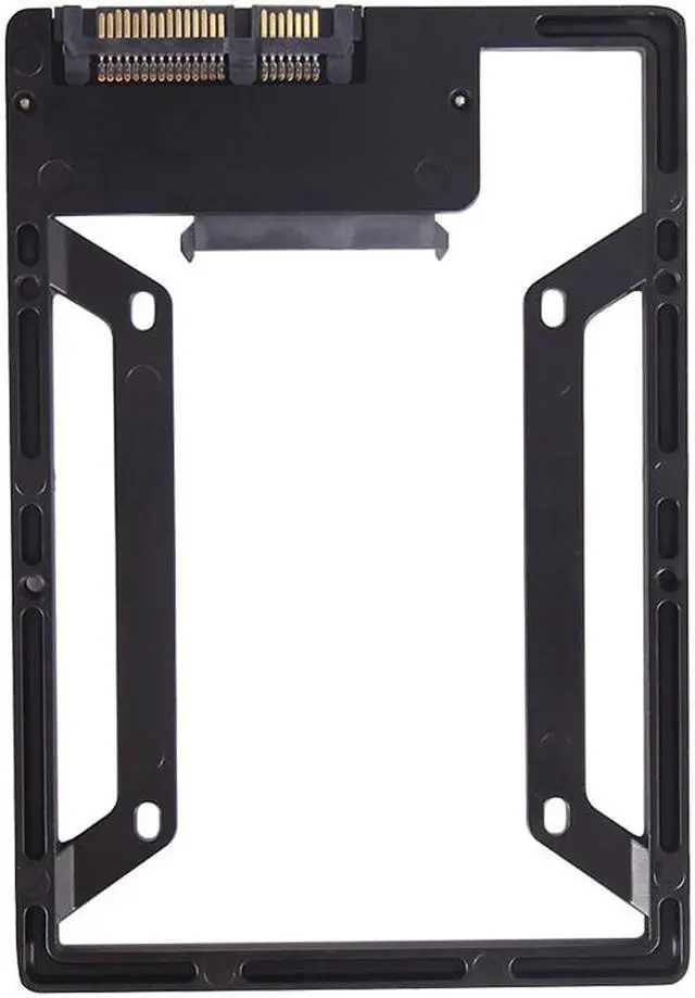Alt view image 2 of 6 - Fenvi New 2.5" to 3.5" Internal SSD Hard Drive SATA Drive Converter Bracket Adapter Kit W/ Bay Converter adapter + Screws,support Desktop/PC/Mac,Fit Windows /Mac Os