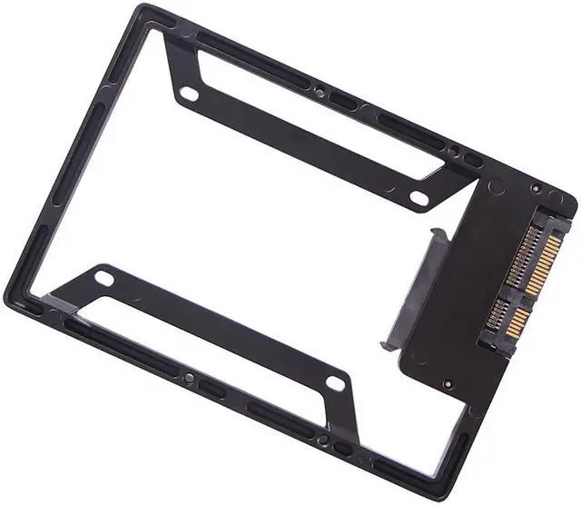 Alt view image 6 of 6 - Fenvi New 2.5" to 3.5" Internal SSD Hard Drive SATA Drive Converter Bracket Adapter Kit W/ Bay Converter adapter + Screws,support Desktop/PC/Mac,Fit Windows /Mac Os