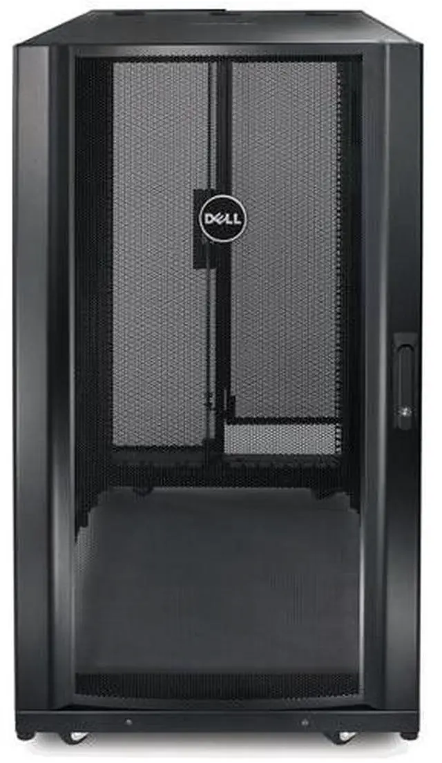 Alt view image 3 of 3 - APC Dell 24U NetShelter Black Rack Cabinet