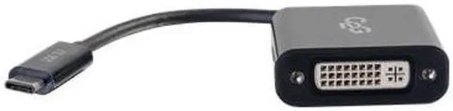 Alt view image 5 of 19 - USB-C TO DVI ADAPTER BLACK*