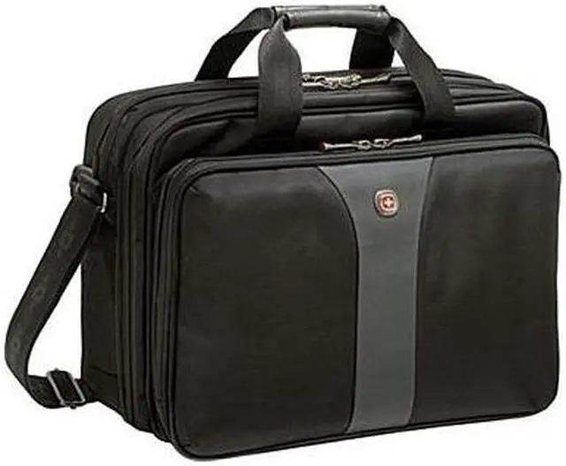 Alt view image 7 of 18 - Swissgear LEGACY 16" WA-7652-14F00 Double Gusset Computer case