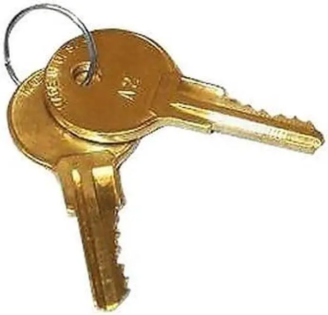Alt view image 6 of 7 - Apg Cash Drawers Pk-8K-A4 2 Key Set, Key Type A4 For All Apg Heavy Duty Drawers